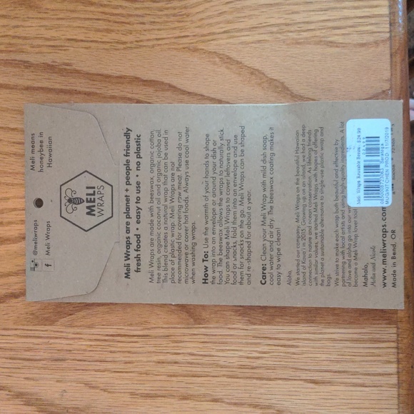 Brand new set of Meli wraps - Picture 2 of 2